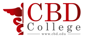 The logo of CBD College, featuring the acronym 'CBD' accompanied by the word 'College'.