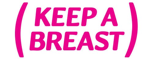 Text: Keep a Breast