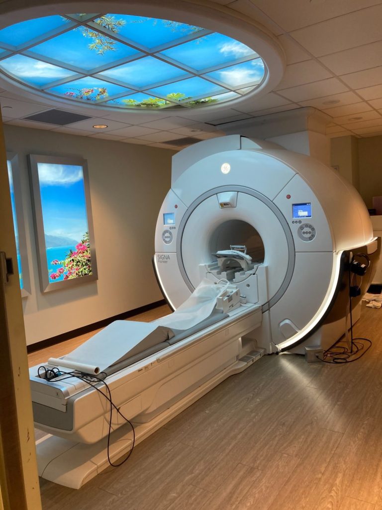 An MRI3 device, used for medical imaging purposes.