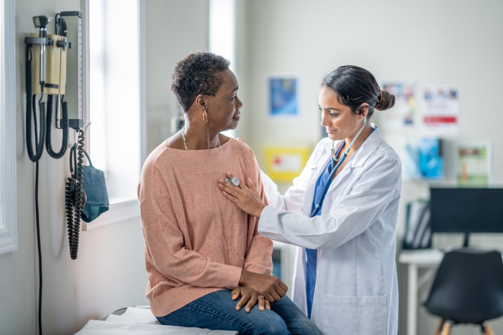 doctor patient exam