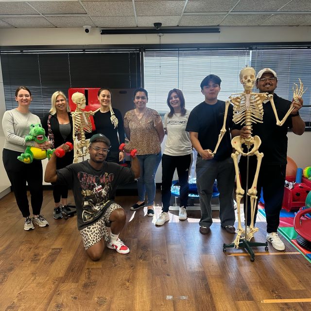 Welcome to our newest OTA scholars partaking in their first labs! The journey is only beginning for you!! 📚#ota #occupationaltherapy #cbdcollege
