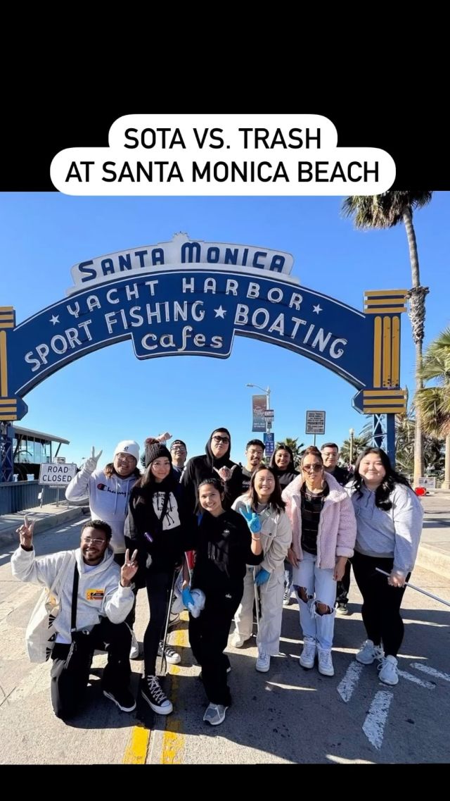 @cbd.sota hosted a fun filled beach clean-up at the iconic Santa Monica Pier! “Armed with gloves, bags, and lots of energy, we collected a ton of trash plastic, styrofoam, and all sorts of debris that were no match for our team!✨✨✨Thanks to everyone who joined in, we helped make the beach a cleaner, safer place for both people and wildlife. Plus, we had a blast doing it! 🥹🌊✨✨”#SOTA #occupationaltherapy #service #cbdcollege